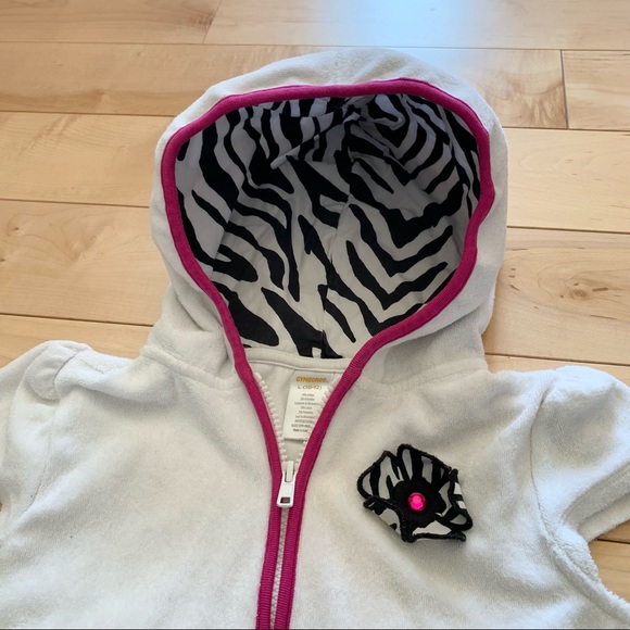 Gymboree Youth Girls Hooded Swim Coverup ๐บ Size Large (10-12) - Picture 3 of 15
